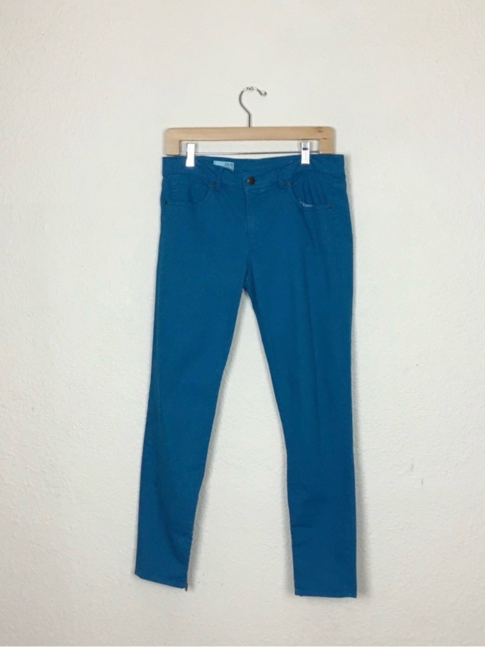 Blue Women's Slim Stretch Pants
